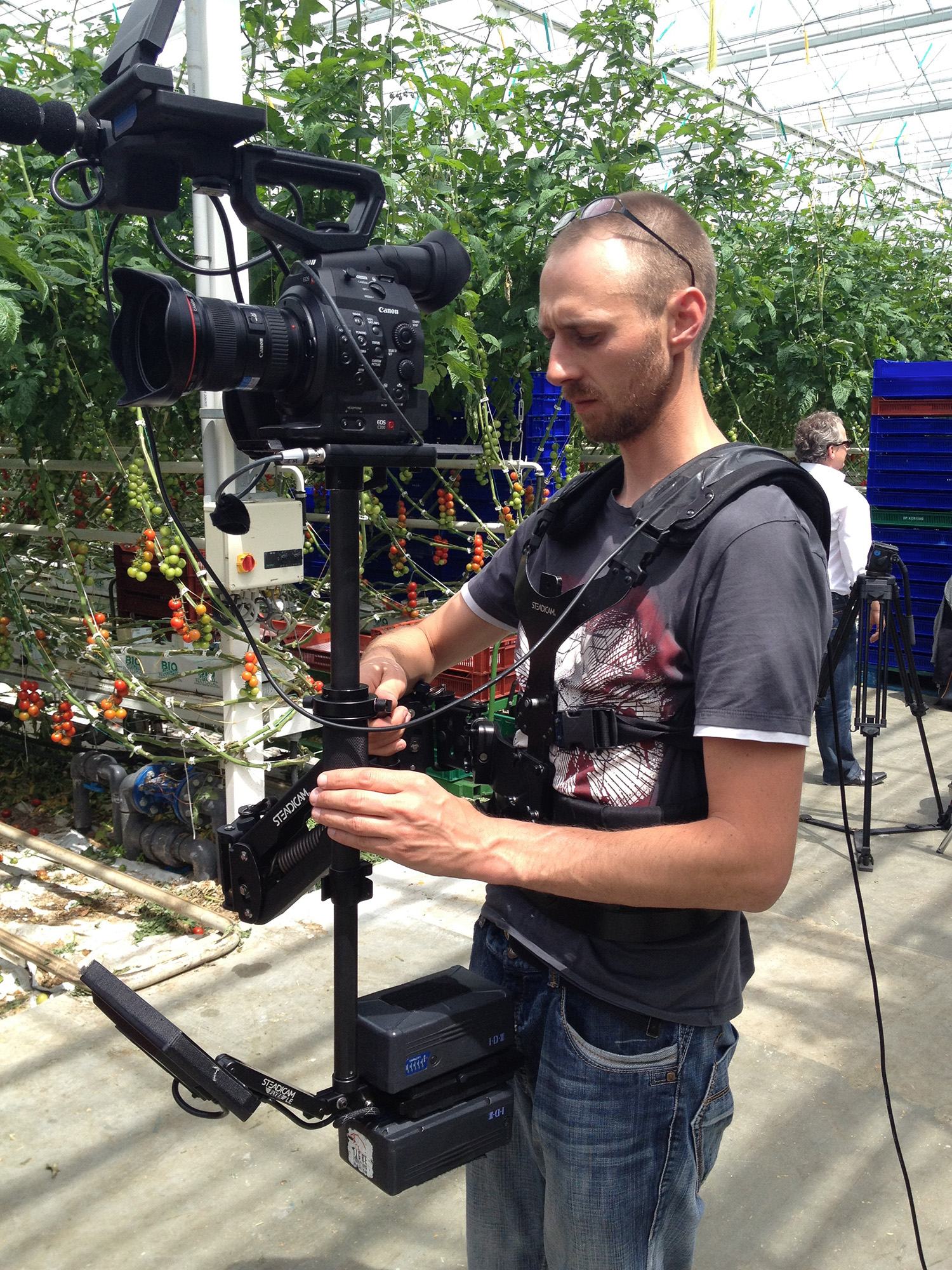  Steadicam et Canon C300 maniés par Thierry 